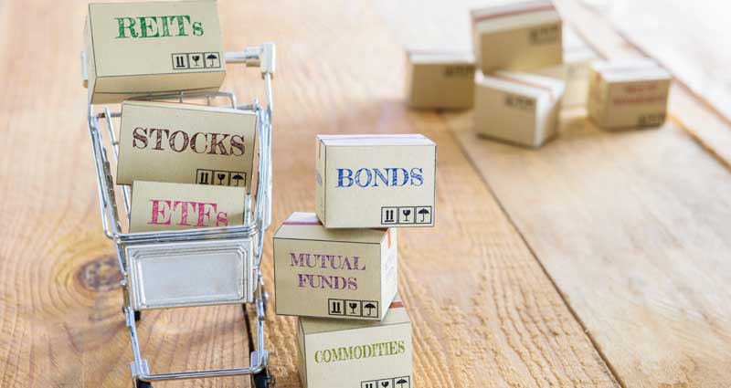 Gifts of stocks, bonds, and mutual funds.